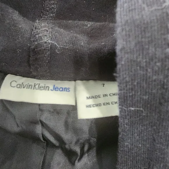 [ CALVIN KLEIN JEANS] boys size 7, layered  gray/ black jacket/ blazer- coat all