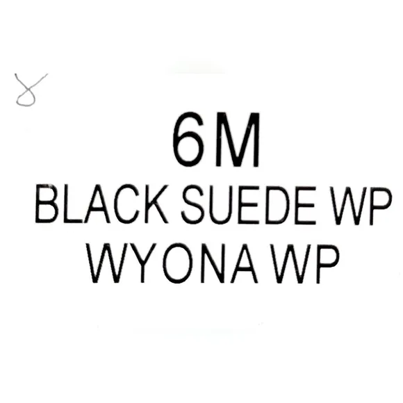 🤩 NWT New J/Slides J Slides Black Suede Wyona WP Zipper 6 Waterproof Platform