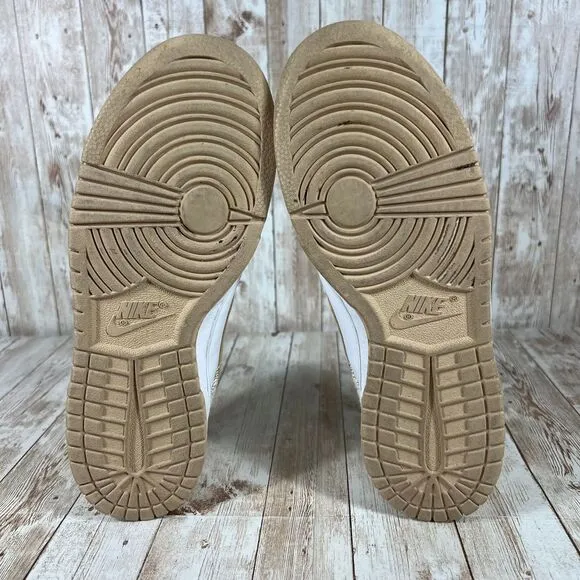 2007 Nike‎ Dunk Low Oatmeal Linen Size 9 Women's 309324-221 Vintage