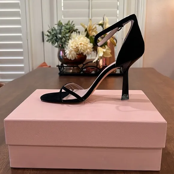 AD &amp; Daughters Beautiful Celina Suede Ankle Strap Sandals. Size 10.