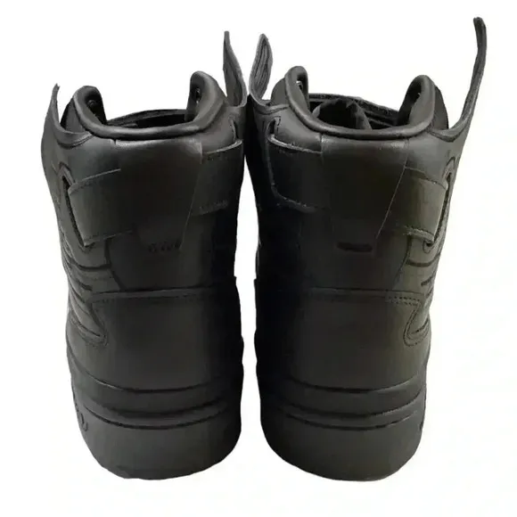 Adidas Jeremy Scott High Wings 4.0 Originals Mens 9 Sneakers Shoes Black NEW