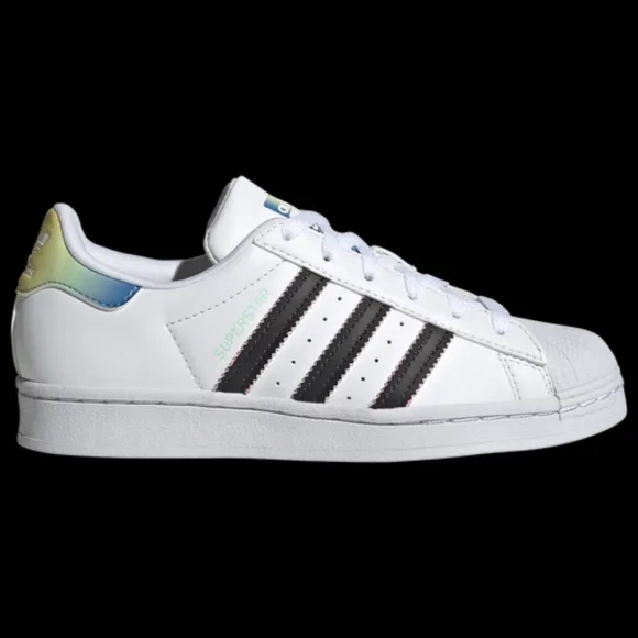 adidas Originals Superstar J Shoes White Scratch Me HR0317_040 Big Kids 4.5Y
