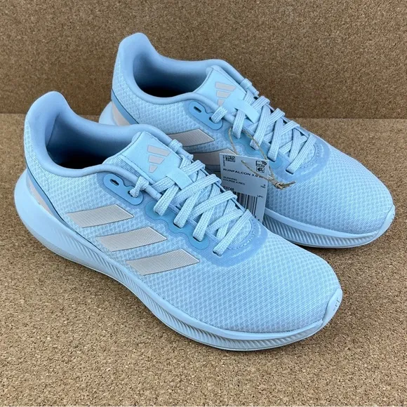 Adidas Runfalcon 3.0 Women's Light Blue Running shoes size 7.5