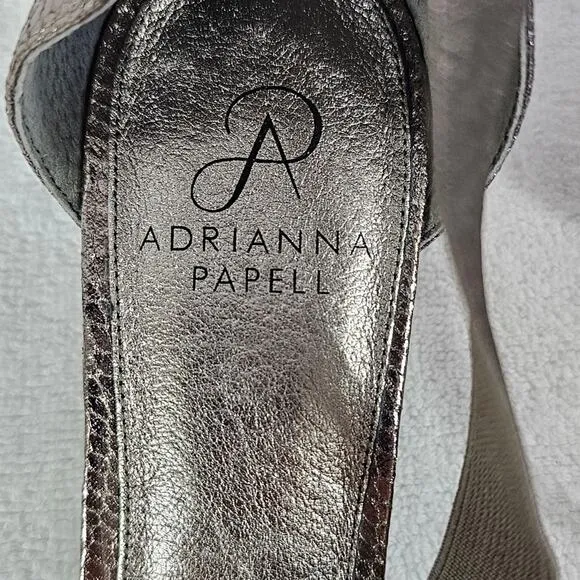 Adrianna Papell Teagan Beaded Block Heel Dress Sandal Size 10M, EU 40