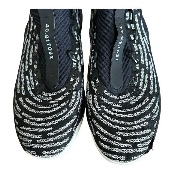 Aididas Mens Dame 4 Black History Month Basketball Black White Sneakers Shoes 16