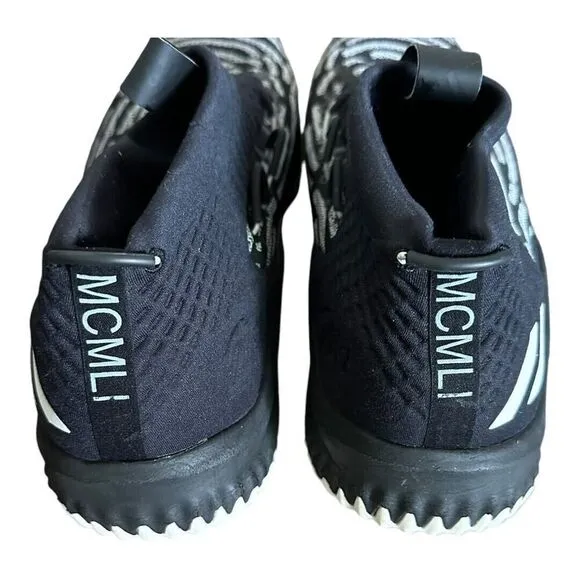 Aididas Mens Dame 4 Black History Month Basketball Black White Sneakers Shoes 16