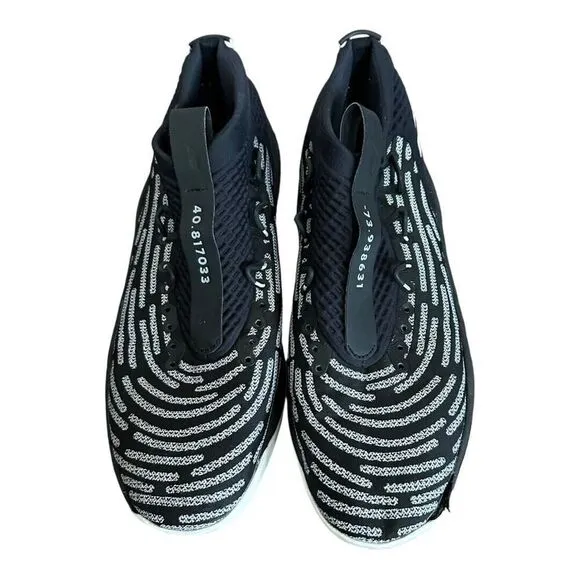 Aididas Mens Dame 4 Black History Month Basketball Black White Sneakers Shoes 16