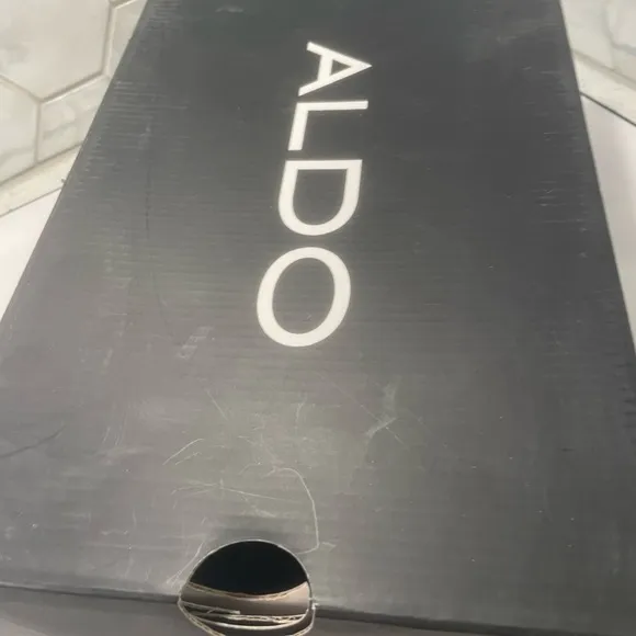 Aldo Men’s Hochard Black Sneaker With Double Zip Size 14 New In Box