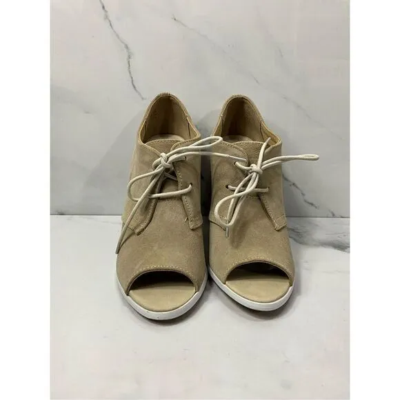 ALDO Suede Leather Open Toe Heels