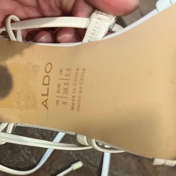 Aldo Bodisse strappy sandals size 8