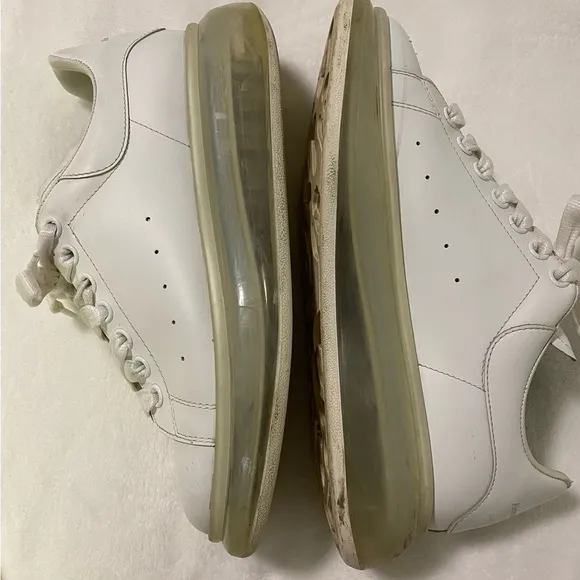 Alexander McQueen Oversized Men’s White Sneakers Size 41 (8)