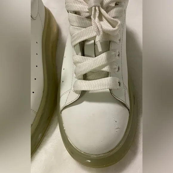 Alexander McQueen Oversized Men’s White Sneakers Size 41 (8)
