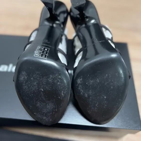 Alexander WangNala 105mm logo-plaque sandals