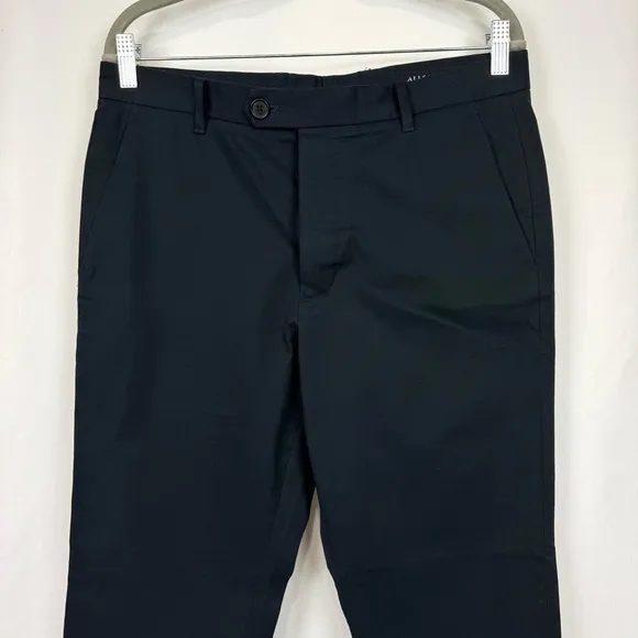 All Saints Mens Kato Trousers Sz 30x26 Cotton Slim Taper Fit Cropped Chino Pants