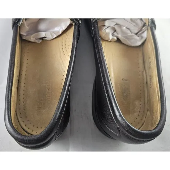 Allen Edmond Men's Danforth Dark Bwn Leather Kiltie Tassel Slipon Loafer Sz 6 3E