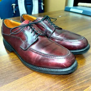 ALLEN EDMONDS BRENTWOOD Burgundy  LEATHER OXFORD MEN'S  SIZE 12.5B
