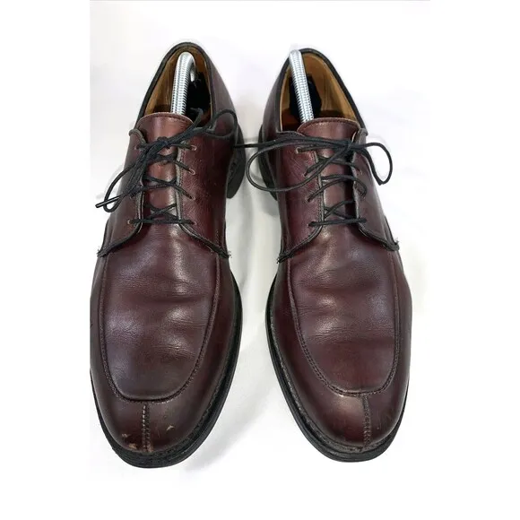 Allen Edmonds Brown Kennett Split Toe Dress Shoes Size 10.5D Style #9574