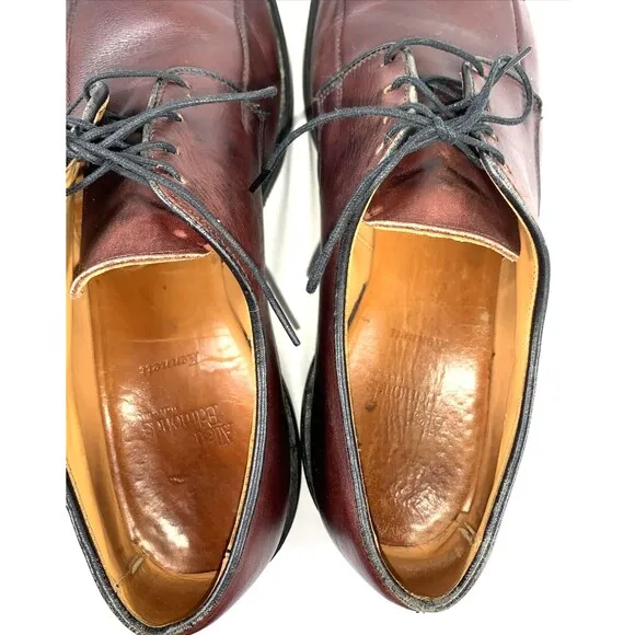 Allen Edmonds Brown Kennett Split Toe Dress Shoes Size 10.5D Style #9574