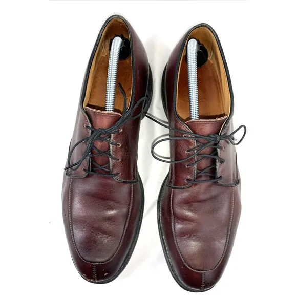 Allen Edmonds Brown Kennett Split Toe Dress Shoes Size 10.5D Style #9574