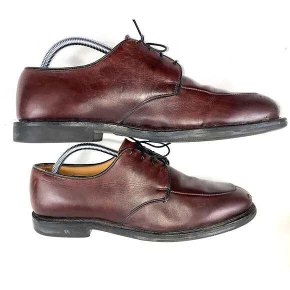 Allen Edmonds Brown Kennett Split Toe Dress Shoes Size 10.5D Style #9574