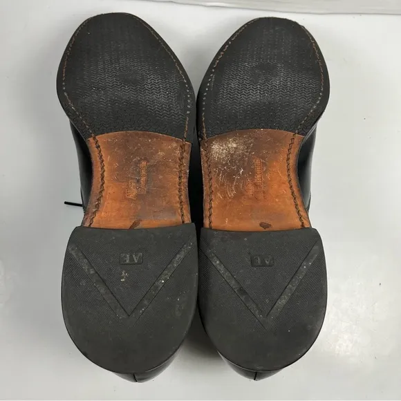 Allen Edmonds Carlyle Black Leather Plain Toe Dress Shoes Mens Size 13 B  Mens S