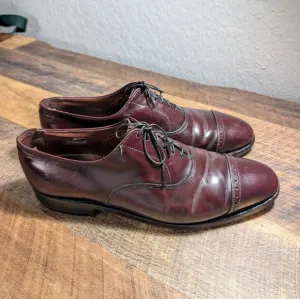 Allen Edmonds Fifth Avenue Cap Toe Oxford Dress Shoes Leather Sz 10.5 Brown