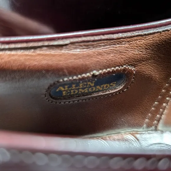 Allen Edmonds Fifth Avenue Cap Toe Oxford Dress Shoes Leather Sz 10.5 Brown