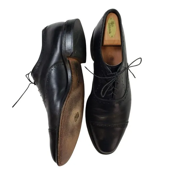 Allen Edmonds Fifth Avenue Cap Toe Oxford Dress Shoes Size 10.5D