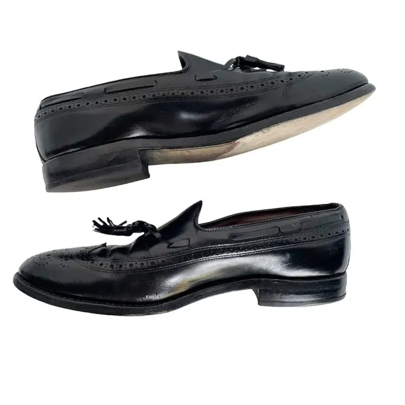 𝅺allen Edmonds Manchester 8507 Black Dress Shoes