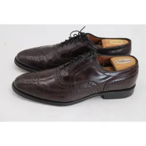 Allen Edmonds McAllister Wingtip Dress Shoes Size Oxblood Oxfords Mens 11.5C
