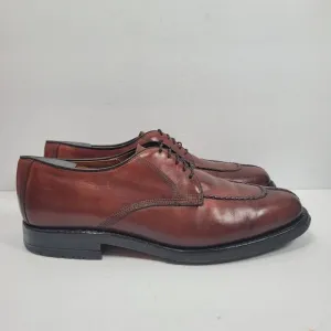 Allen Edmonds Men's Brown Split Toe Leather Shoes US Size 10D