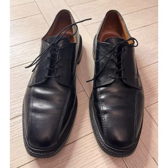 Allen Edmonds men’s lace up‎ oxford black leather dress shoes. Size 12D
