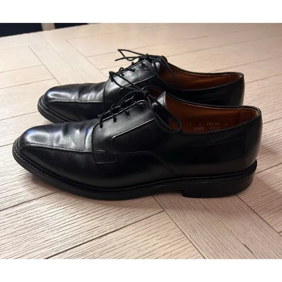 Allen Edmonds men’s lace up‎ oxford black leather dress shoes. Size 12D