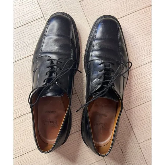 Allen Edmonds men’s lace up‎ oxford black leather dress shoes. Size 12D