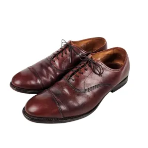 Allen Edmonds Park Avenue Chili Burnished Calf Leather Dress Shoes Mens Size 9.5
