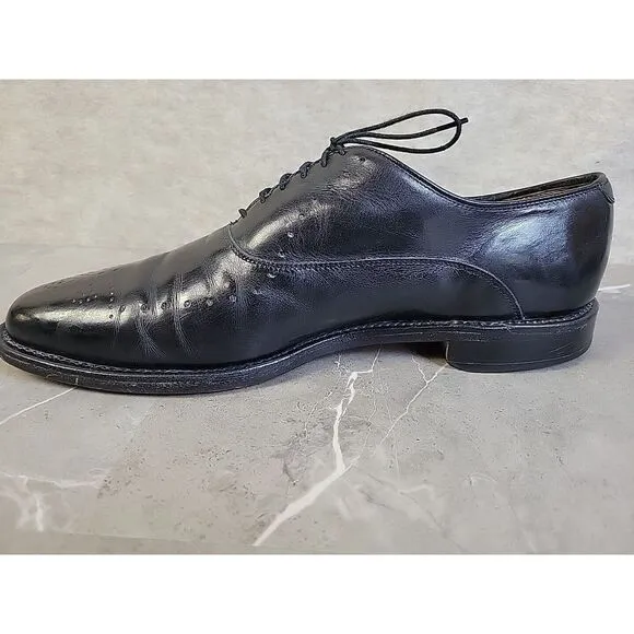 Allen Edmonds‎ Weybridge Black Oxfords Wingtip Dress Mens Shoes Size 11.5 A