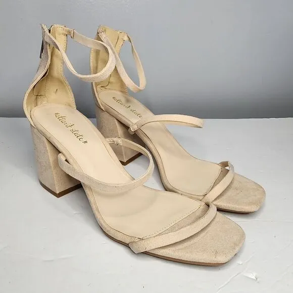Alter'd State strappy SANDALS Women's Size 8.5 blush color