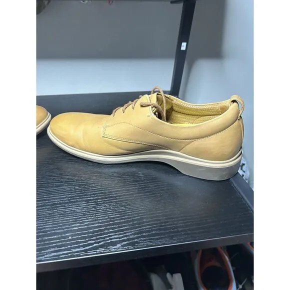 Amberjack Men's The Original Leather Dress Shoes Tan Size 10.5