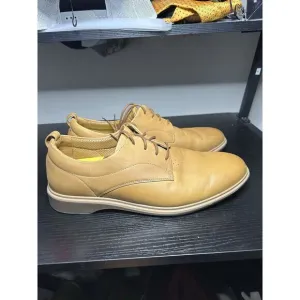 Amberjack Men's The Original Leather Dress Shoes Tan Size 10.5