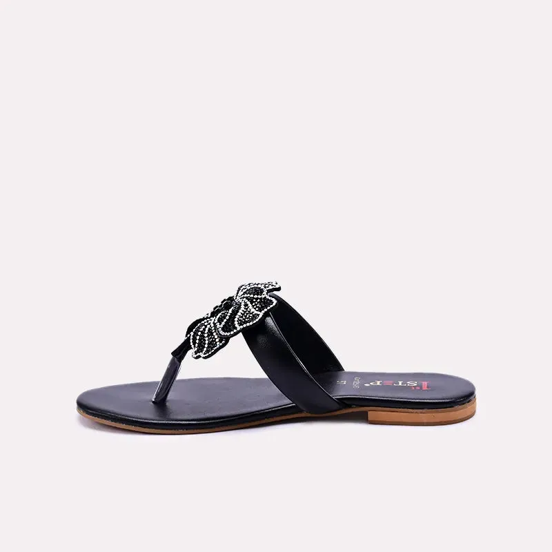 Angelina Black Fancy Flats 0412546