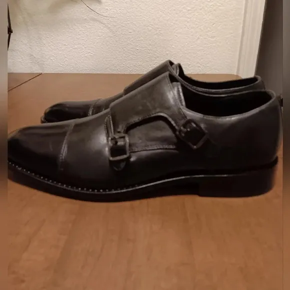 Anthony Veer Roosevelt II Double Monk Strap Dress Shoes