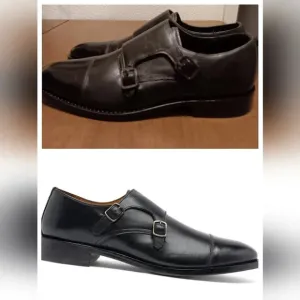 Anthony Veer Roosevelt II Double Monk Strap Dress Shoes