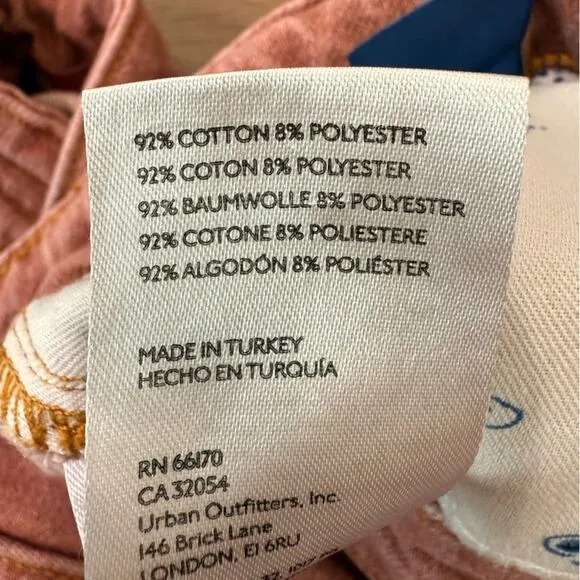 Anthropologie Pilcro The Vintage Straight Jean Mauve Size 32