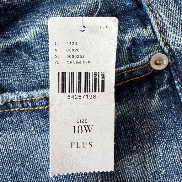 Anthropologie Pilcro The Vintage Straight Jeans | 18W NWT