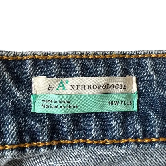 Anthropologie Pilcro The Vintage Straight Jeans | 18W NWT