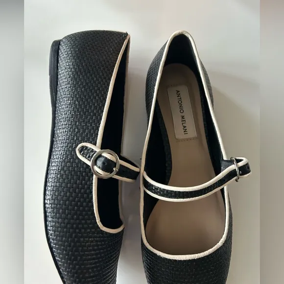 Antonio Melani Black Mary Jane Shoes
