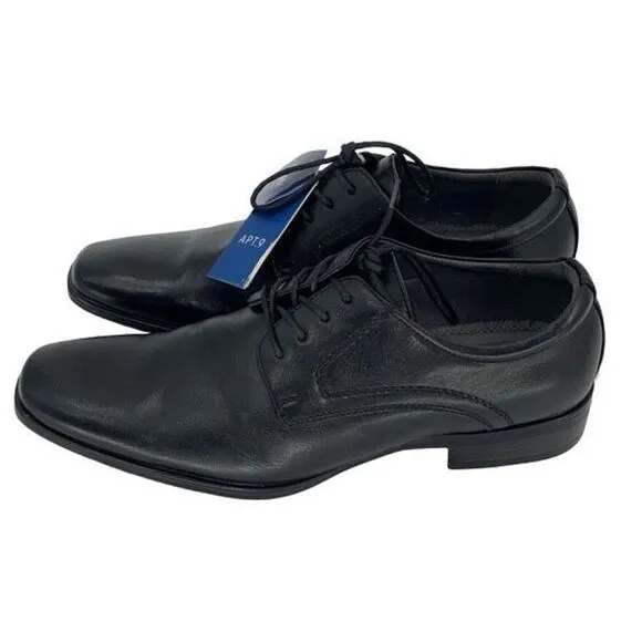 Apt.9 Mens Orthalite Impressions Oxford Dress Shoes Black 11 Med NWT