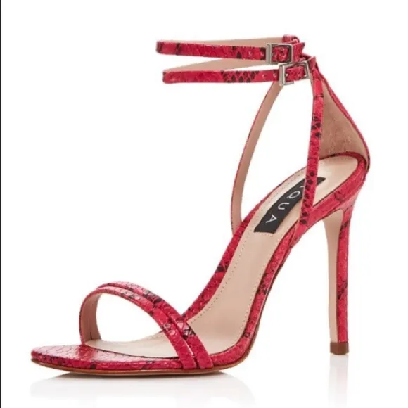 Aqua Women's Silvana High-heel Strappy Sandals