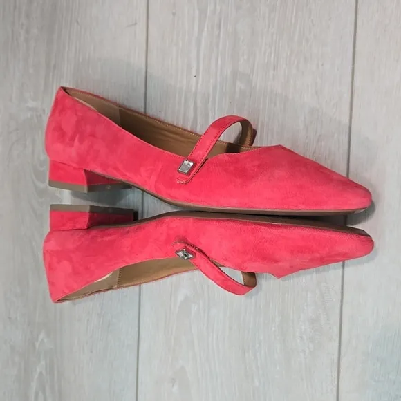 Aquatalia Women Weatherproof Pink The Pointed toe flats shoes sz 10M