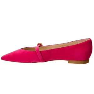 Aquatalia Women Weatherproof Pink The Pointed toe flats shoes sz 10M